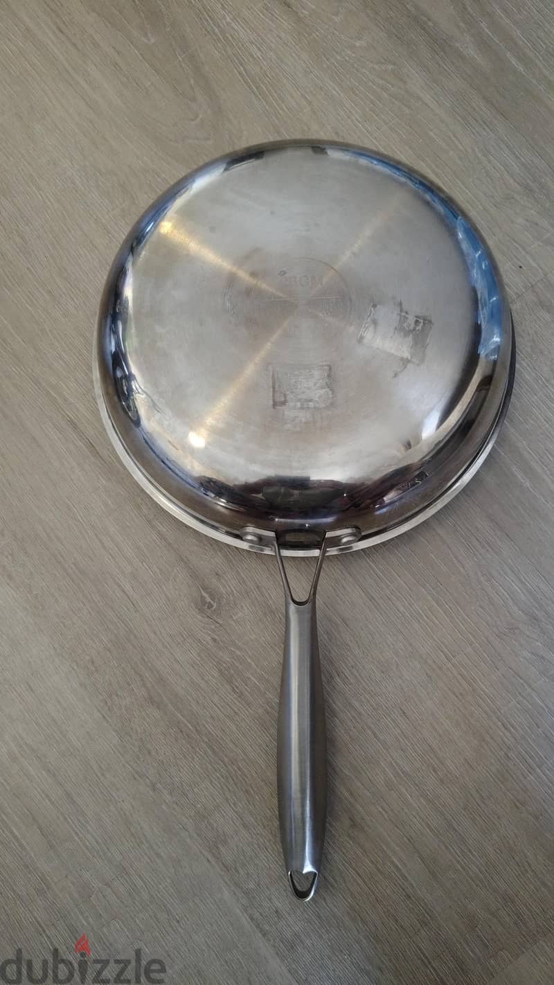 26 Cm Stainless Steel Pan 3