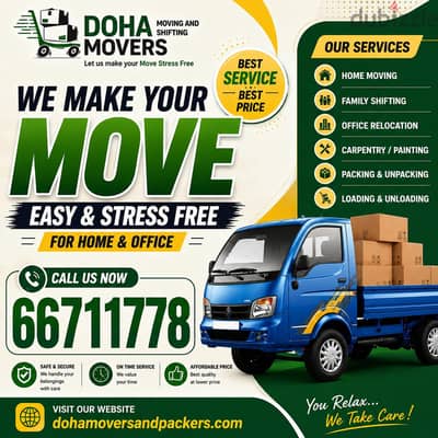Qatar moving shifting service
