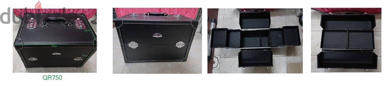 Variety of Make up boxes