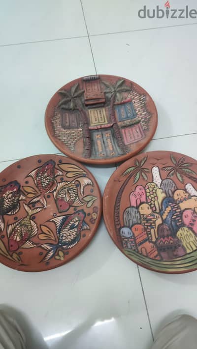 70 for all Handcrafted Terracotta Decorative Plates