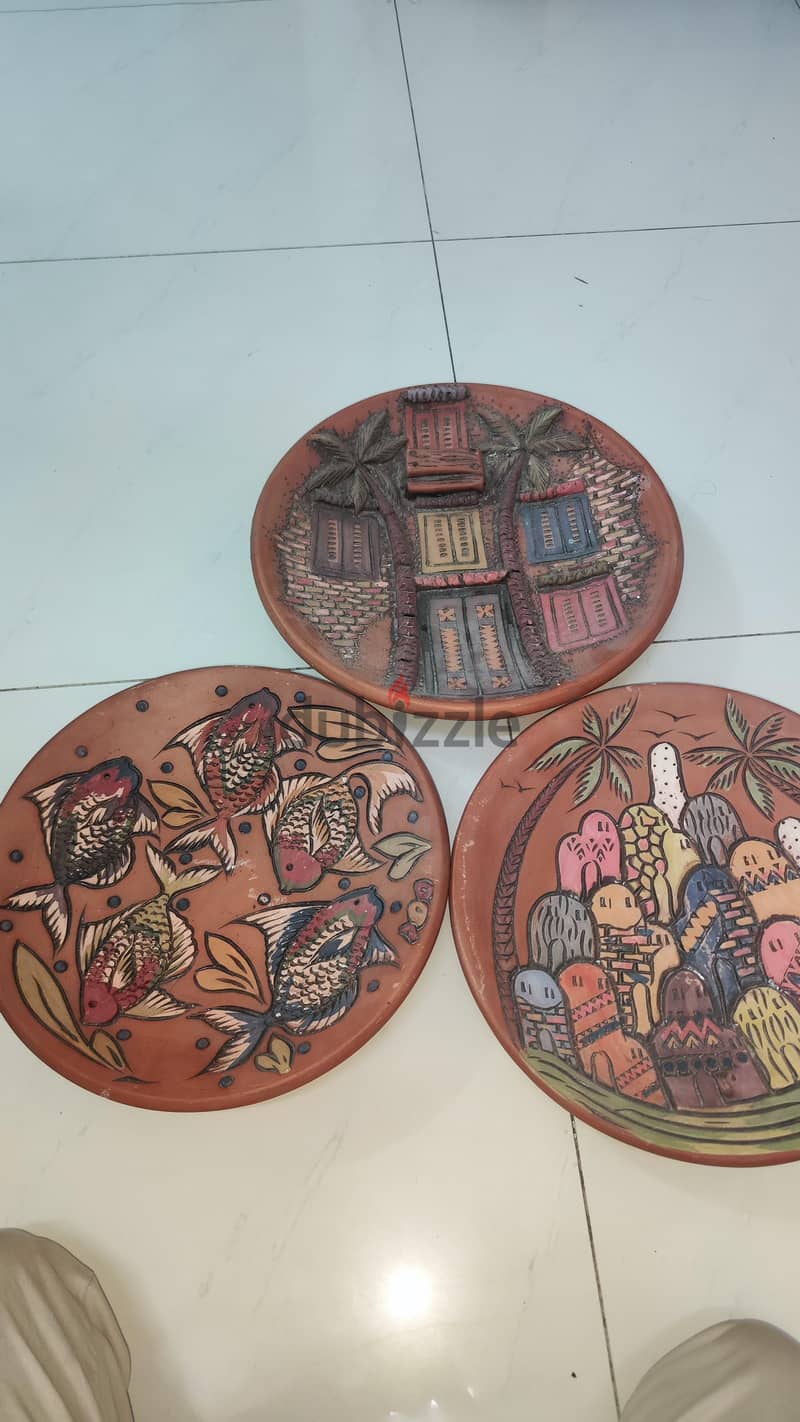 70 for all Handcrafted Terracotta Decorative Plates 1