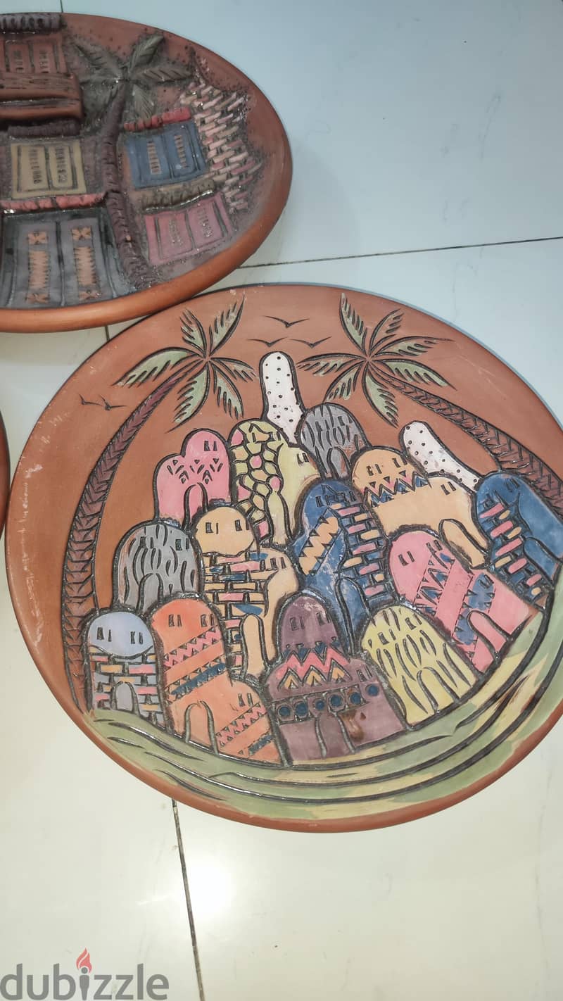 70 for all Handcrafted Terracotta Decorative Plates 3