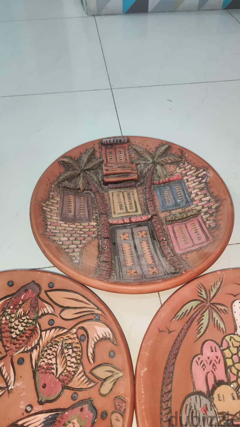 70 for all Handcrafted Terracotta Decorative Plates 4