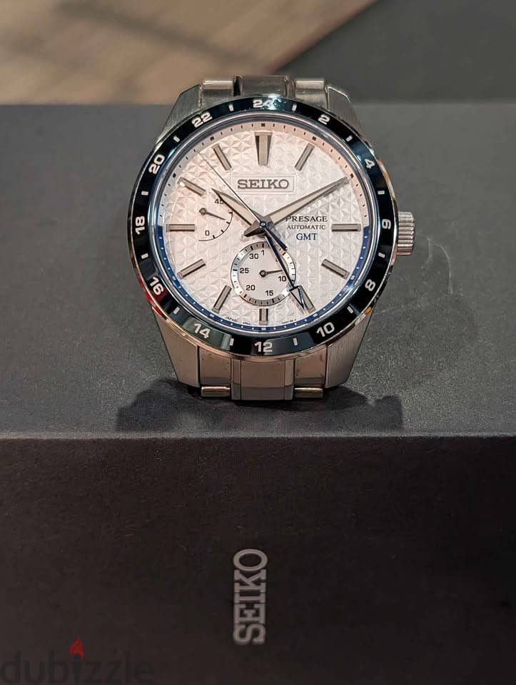 Seiko Presage Sharp Edged GMT 140th Anniversary (SPB223) - Limited Edi 1