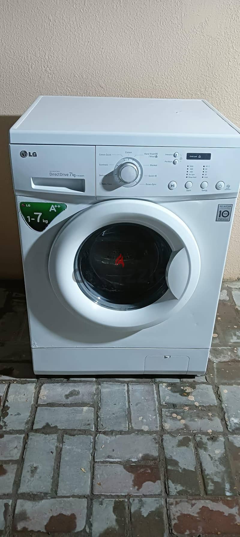 Lg washing machine 7kg available for sell 1