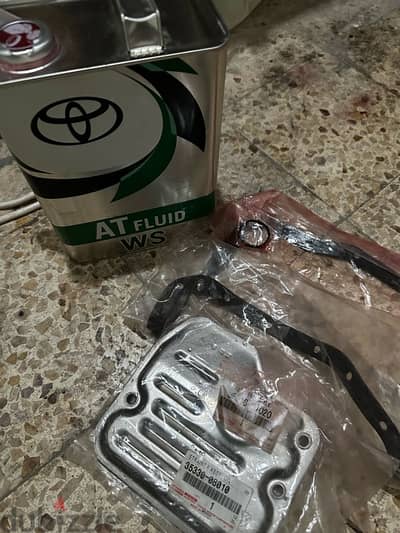 Toyota Camry transmission oil + gasket