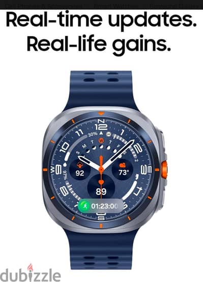 Samsung Galaxy Watch Ultra 47mm Titanium Blue Smartwatch LTE 2025(2day