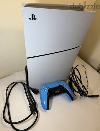 Sony PlayStation 5 Digital Edition Console 825GB White w Controller an