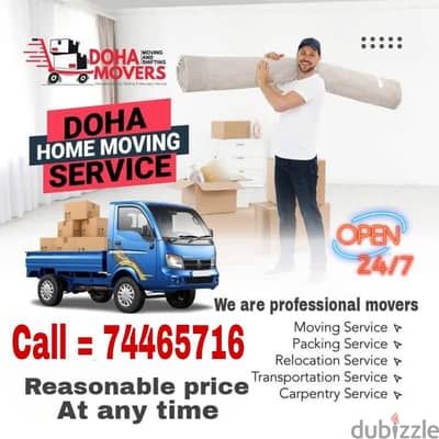 Pickup Moving shifting service Qatar, 74465716