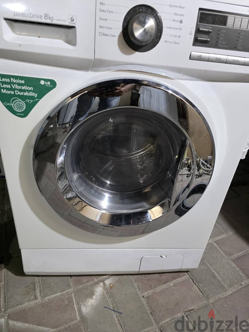 LG 8kg washing machine for sell 2
