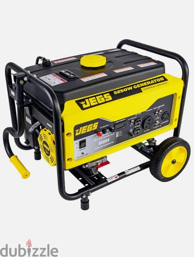 JEGS 5250 Watt Premium Gas Powered Portable Generator