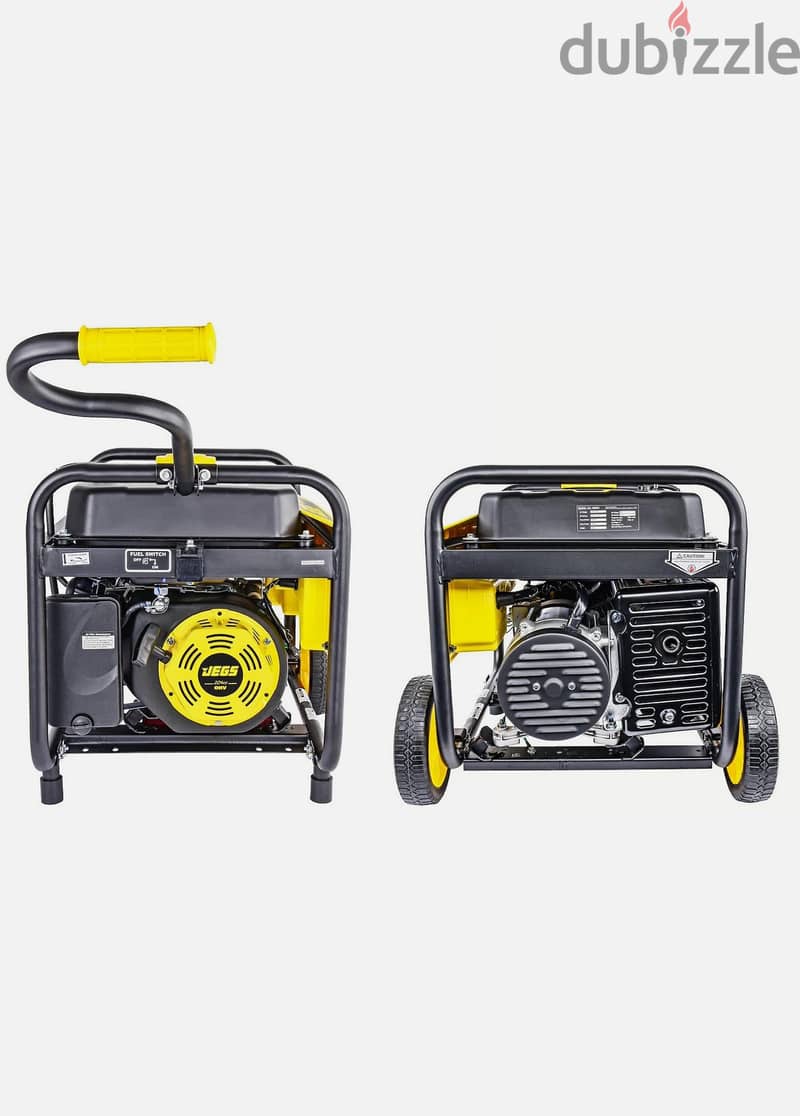 JEGS 5250 Watt Premium Gas Powered Portable Generator 6