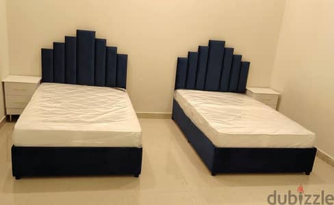 Bed and mattress and cupboard and sofa selling
