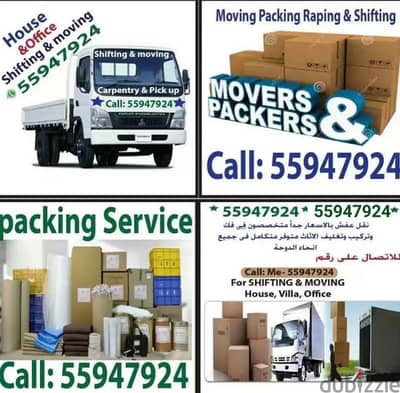 Moving & Shifting service