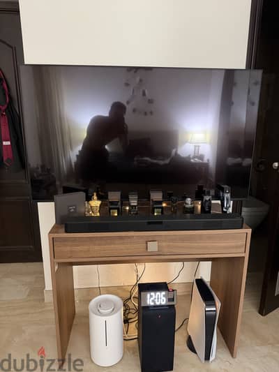 Samsung Smart TV 4K 55 inch with LG home theatre