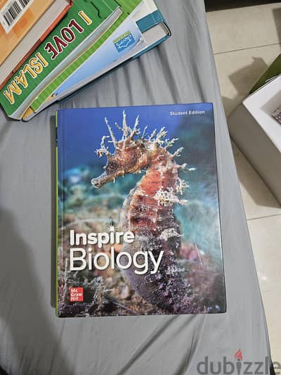 McGrawHill biology book , almost brand new,  English