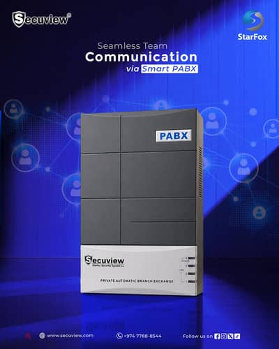 Secuview 16-Channel PABX-Advanced Communication for Growing Businesses