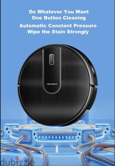Robot Vacuum and Mop Combo, LIECTROUX N7S-U 5200MAH ,Brushless Motor