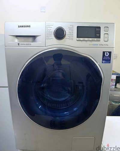 Samsung washing machine 8/6kg 2in1 for sell