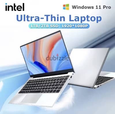 14.1” Ultra Slim Windows 11 Pro Laptop Computer Intel 12GB RAM 1TB 108