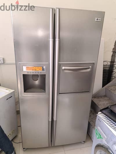 *LG Expresscool Double Door Refrigerator - Silver*