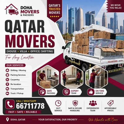 Qatar Moving shifting services
