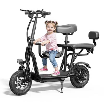 EILLEO Electric Scooter W/ Seat 48V for Adult 750W Max Motor 17.4MPH 2