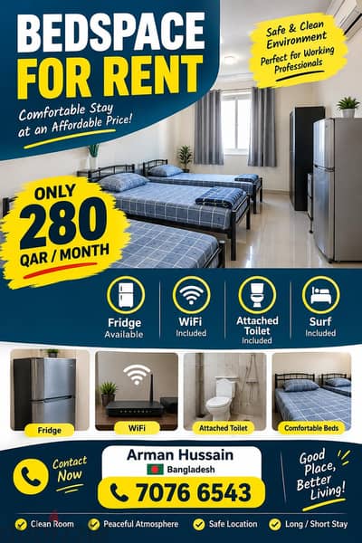 Bedspace for Rent