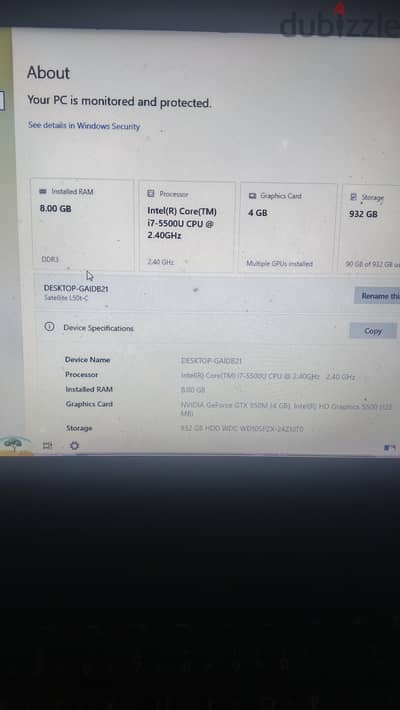 Toshiba i7