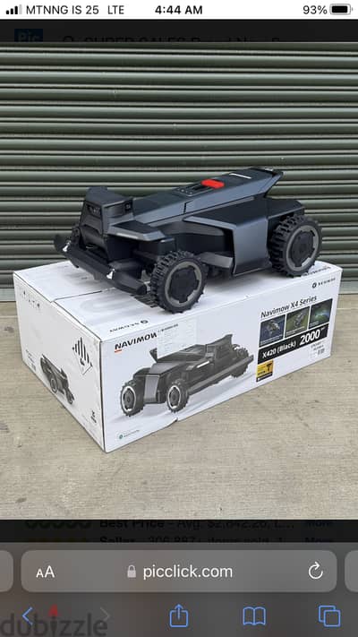 Segway Navimow X420 4WD Robotic Mower 2000m2 - Robot Lawn Mower RTK