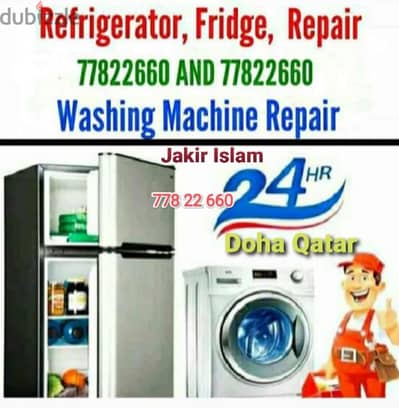 Fridges Repair Services Qatar 77822660