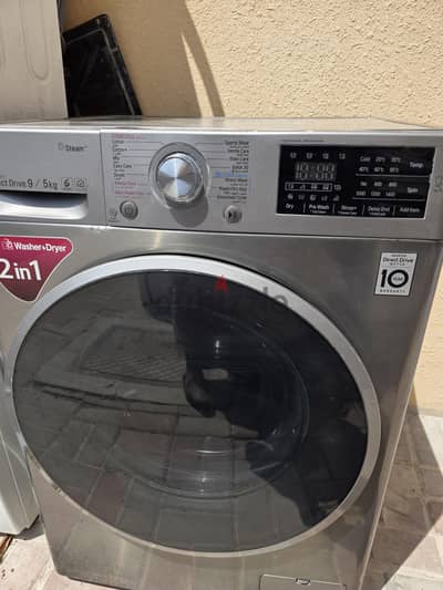LG 9/5kg 2in1 Update model for sell