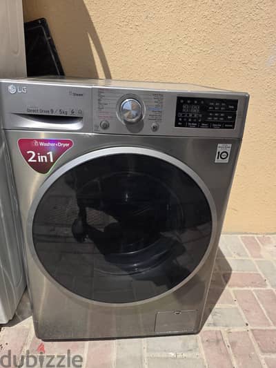 LG 9/5kg 2in1 Update model available for sell fresh condition