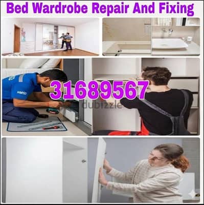 Do All Carpenter service bed wardrobe repair fixing
