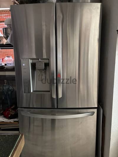 LG LFX25974ST French Door Refrigerator 24.6 cu ft Stainless Water/Ice
