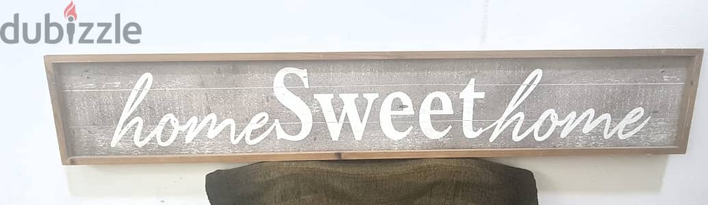 Home Sweet Home hanging sign