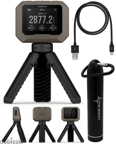 Garmin Xero C1 Pro Chronograph with Wearable4U Power Bank Bundle