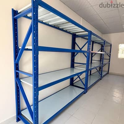 Heavy duty rack (rufuf) Shelves,Slotted Angle Rack (Grey) available