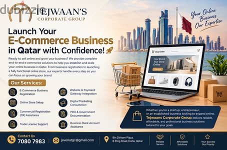 Launch Your E-Commerce Business in Qatar with Confidence
