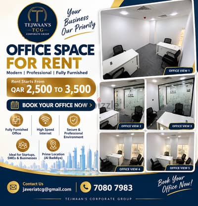 Office Space for Rent in the Heart of Doha
