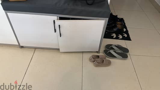 Sell cupboard shoe rack and sofa