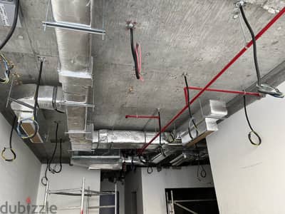 supply air duct installation
