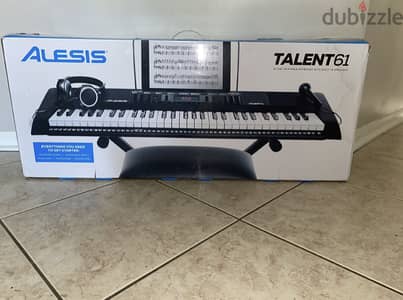 61 Key Music Electronic Keyboard Electric Digital Piano Organ with Sta
