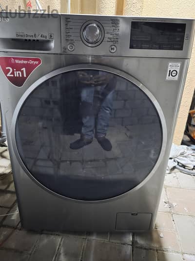 Lg 6/4kg Washing Machine Available for sell