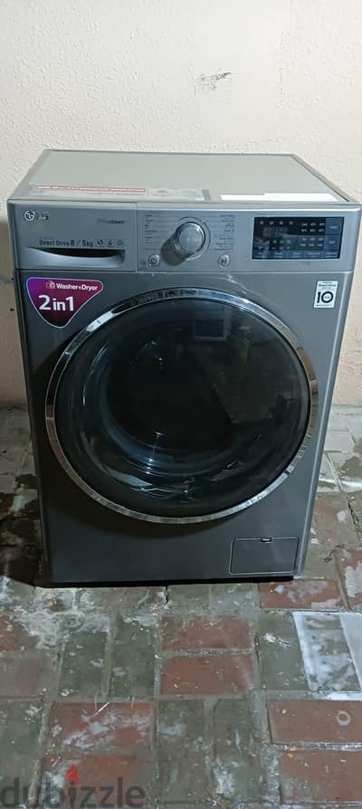 This LG 8/5kg available for sell washing machine.