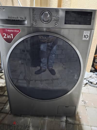 Lg 6/4kg Washing Machine Available for sell