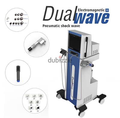 Pneumatic Electromagnetic Shockwave Therapy Double Wave Machine For Pa