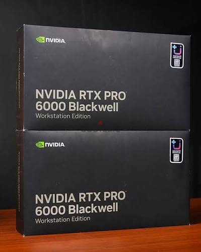 NVIDIA RTX PRO 6000 Blackwell Workstation GPU 96GB GDDR7 Dual Fan
