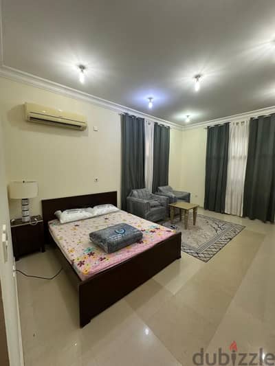 fully furnished studio available Ain Khalid