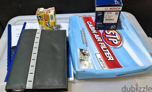 VW Touareg Plugs+Filters+Manuals+First Aid Kit